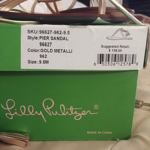 - Lilly Pulitzer Sandals - Picture 5 of 6